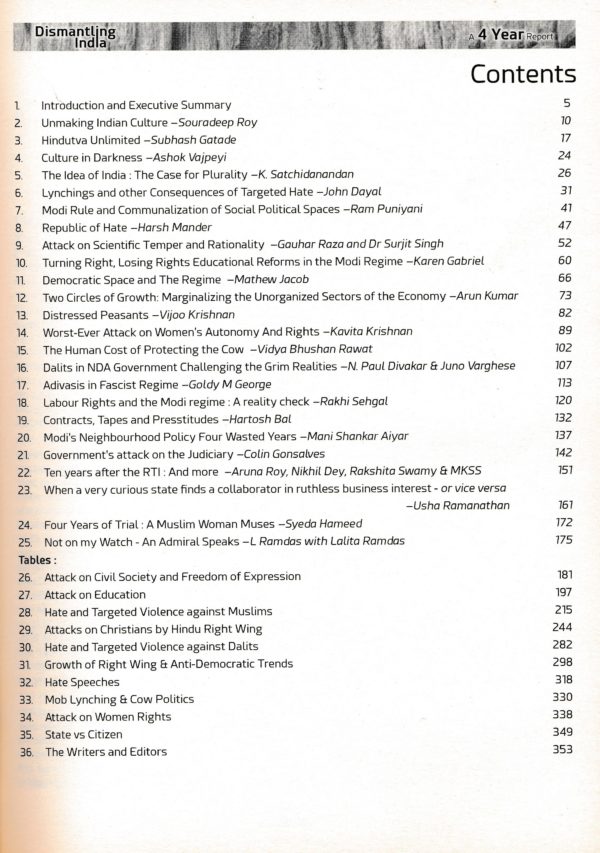 Dismantling India: A4 Year Report - Image 3