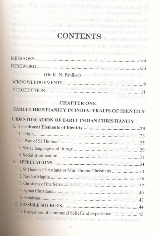 Origin of Christianity in India - A Historiographical Critique