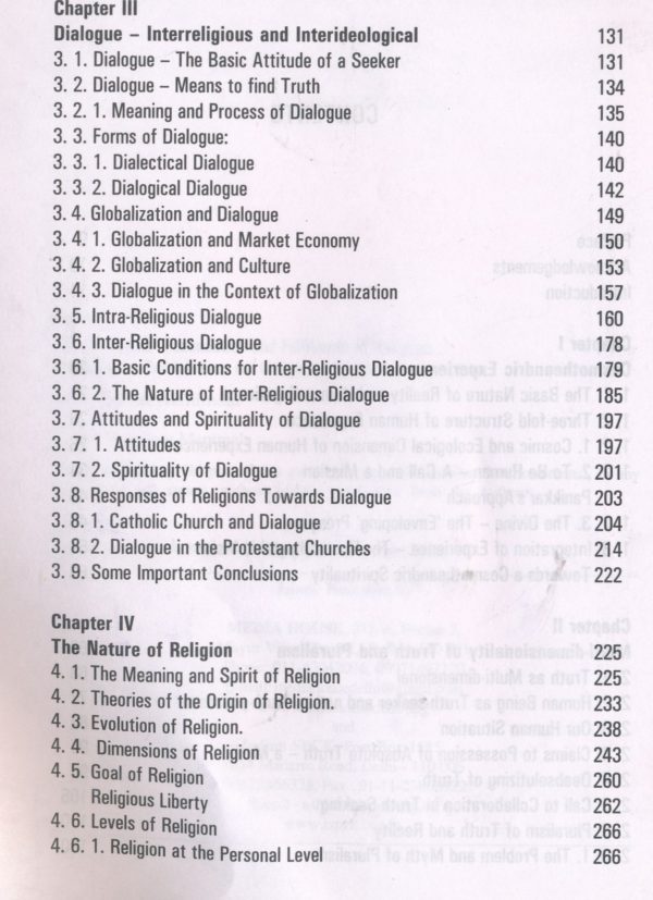 Toward Mutual Fecundation And Fulfilment of Religious