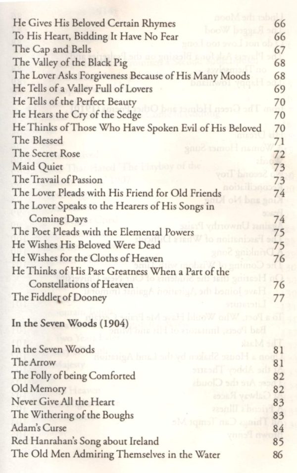 W.B. Yeats- Collected Poems - Image 5